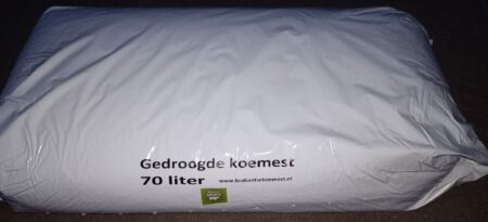 Gedroogde koemest (70 ltr) vers van de pers - Afbeelding 3