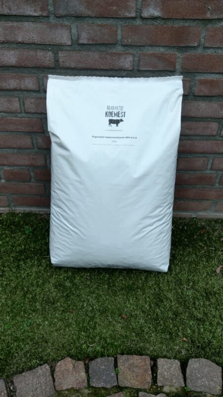 Organische mestkorrel (4-3-3) 20KG (16 zakken) - Afbeelding 2