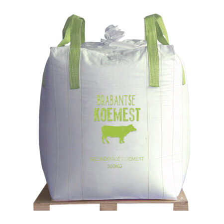 Gedroogde koemest Big Bag 500 liter Maat L