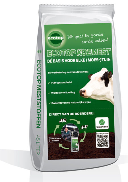Gedroogde koemest (45 ltr) super dry halve pallet 27 st - Afbeelding 3