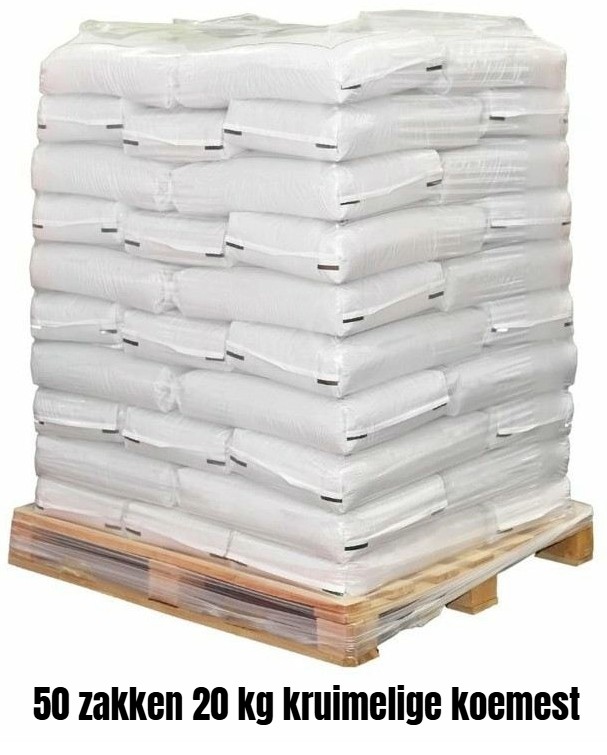 Koemest kruimelig 20 Kg (50 zakken) - Afbeelding 2